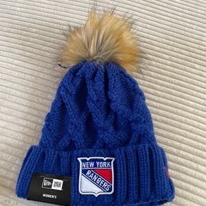 NWT New York rangers pom hat